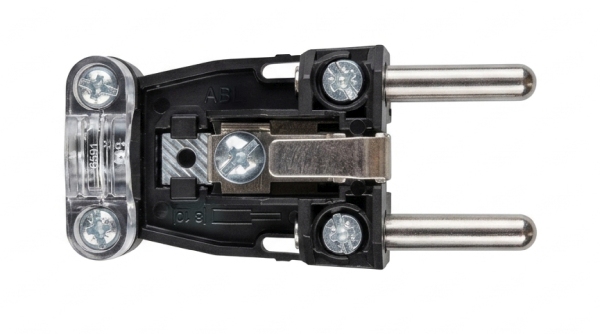Innenansicht Schutzkontaktstecker